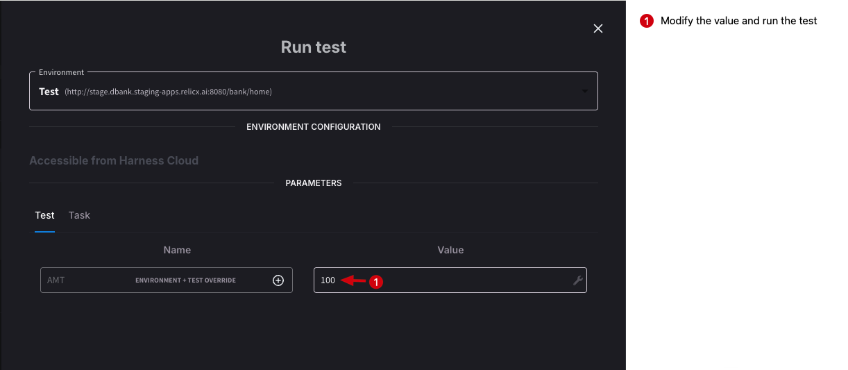 Click to view full size image parameter override
